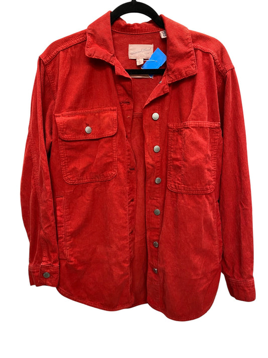 Jacket Other By Universal Thread In Red, Size: S