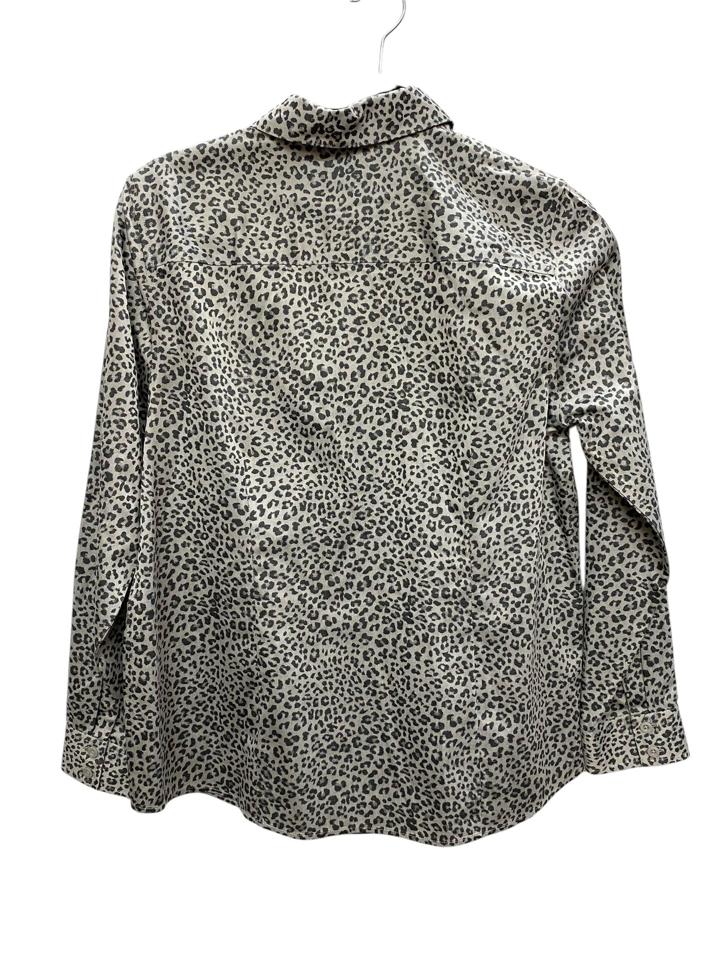 Top Long Sleeve By Chicos In Animal Print, Size: S