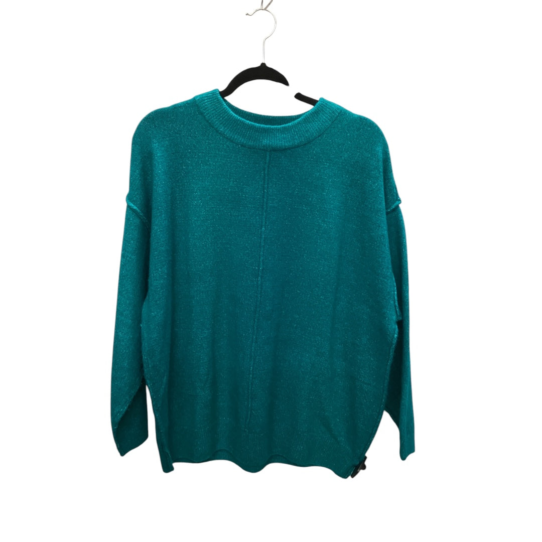 Sweater By Clothes Mentor In Blue, Size: L