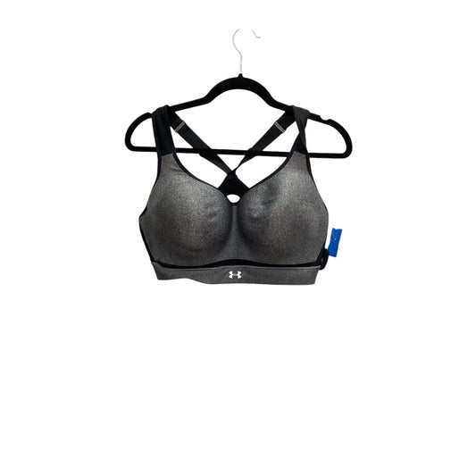 Athletic Bra By Under Armour In Grey, Size: Xl