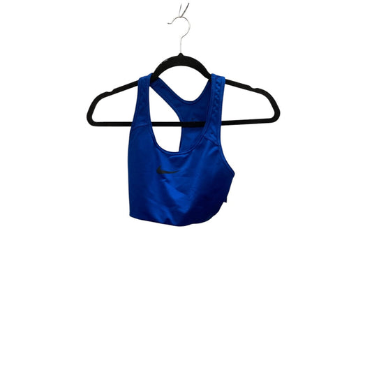 Athletic Bra By Nike Apparel In Blue, Size: M