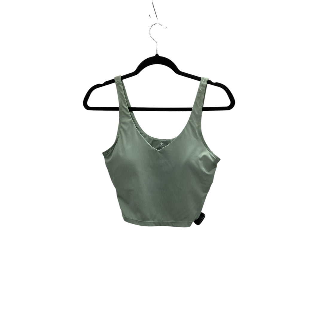 Athletic Bra By Clothes Mentor In Green, Size: M