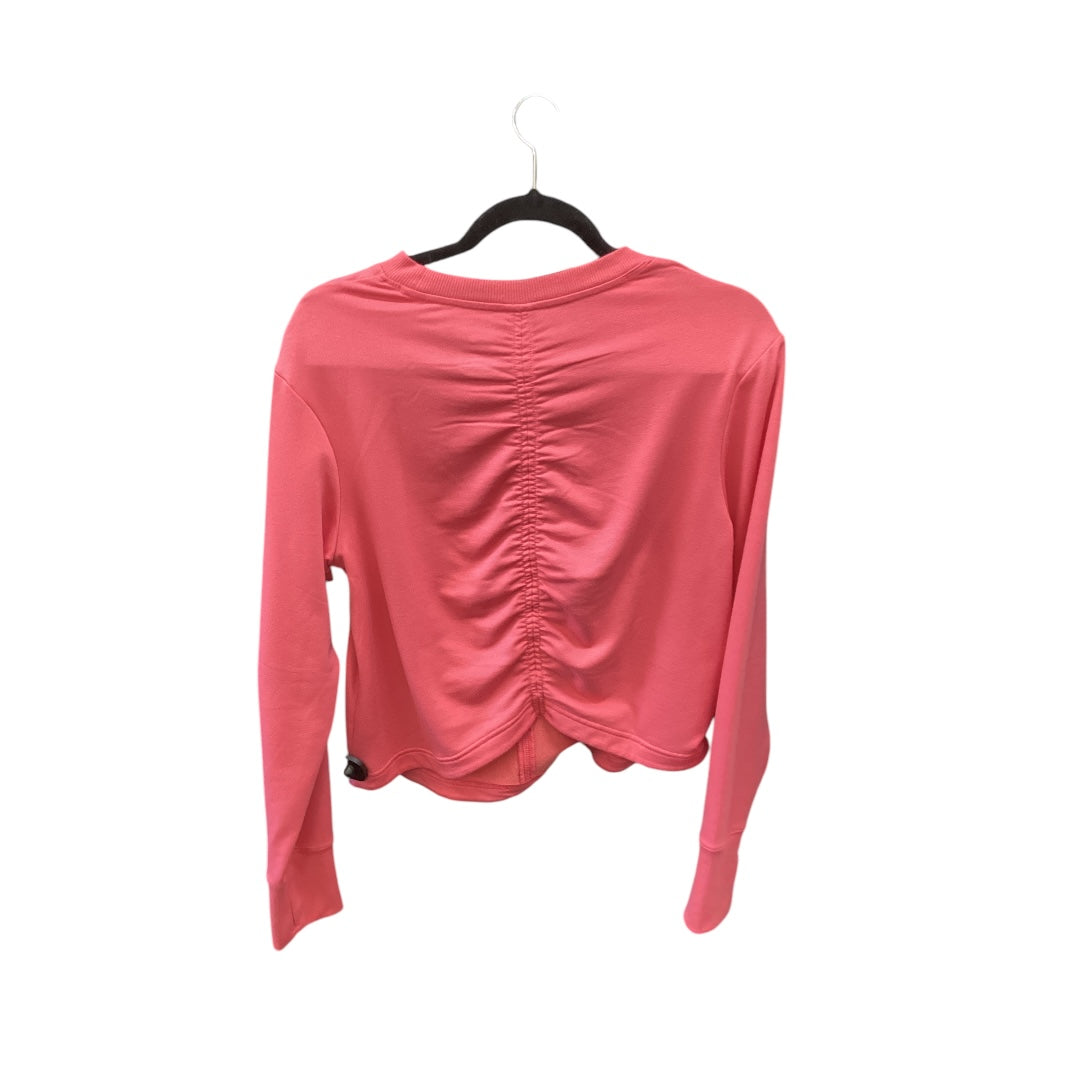 Top Long Sleeve Basic By Apana In Pink, Size: M