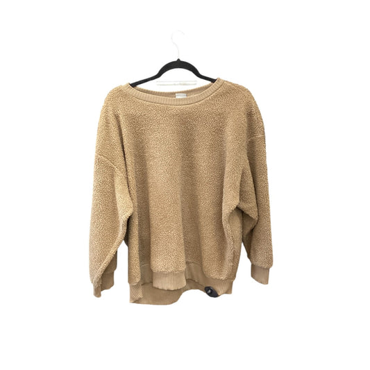 Top Long Sleeve By A New Day In Tan, Size: Xxl