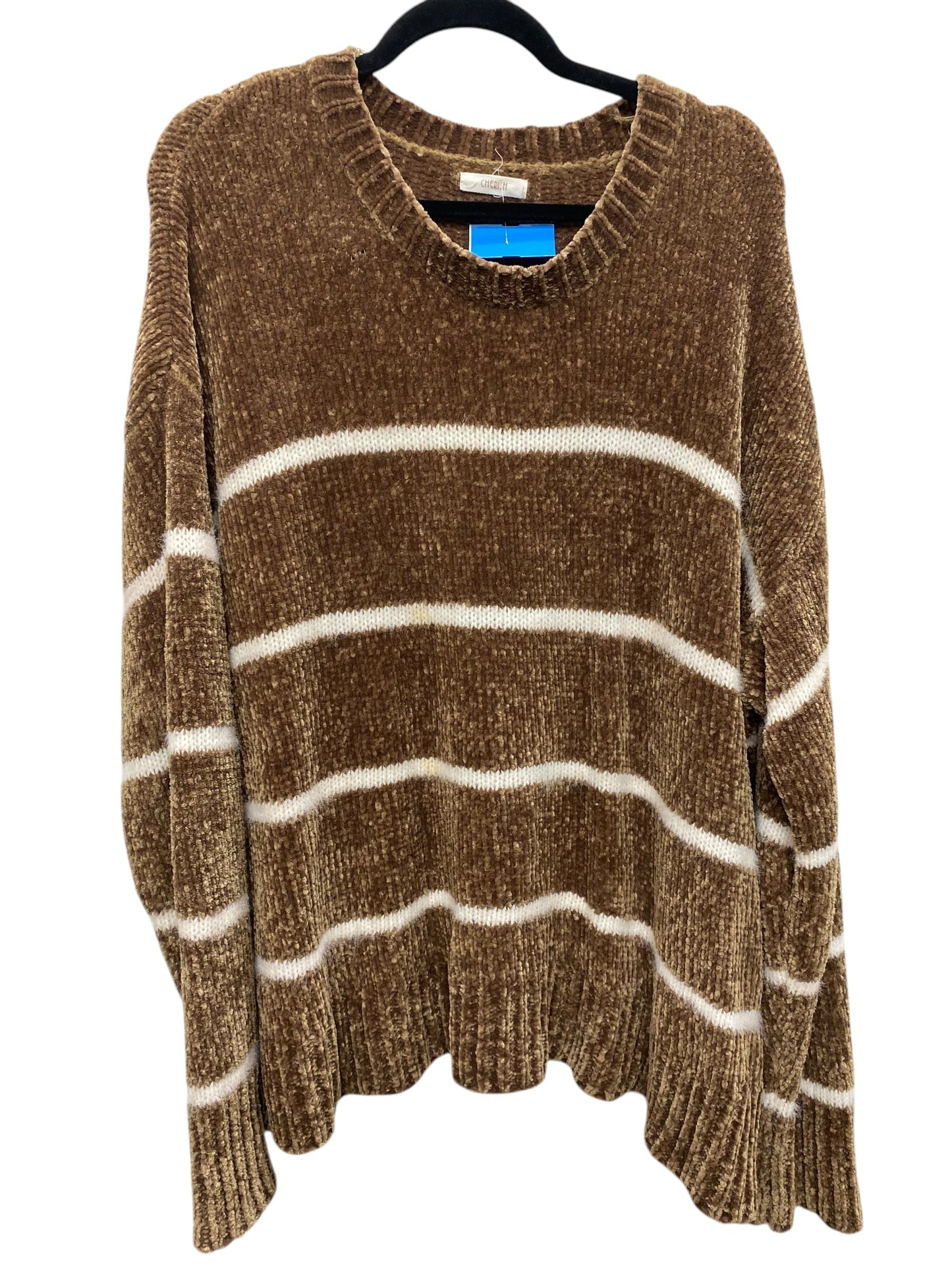 Sweater By Cherish In Brown, Size: L