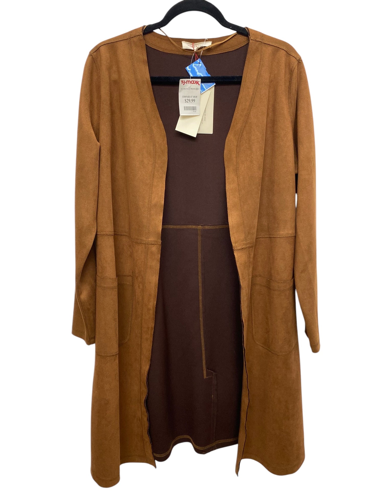 Jacket Other By Solitaire In Brown, Size: L