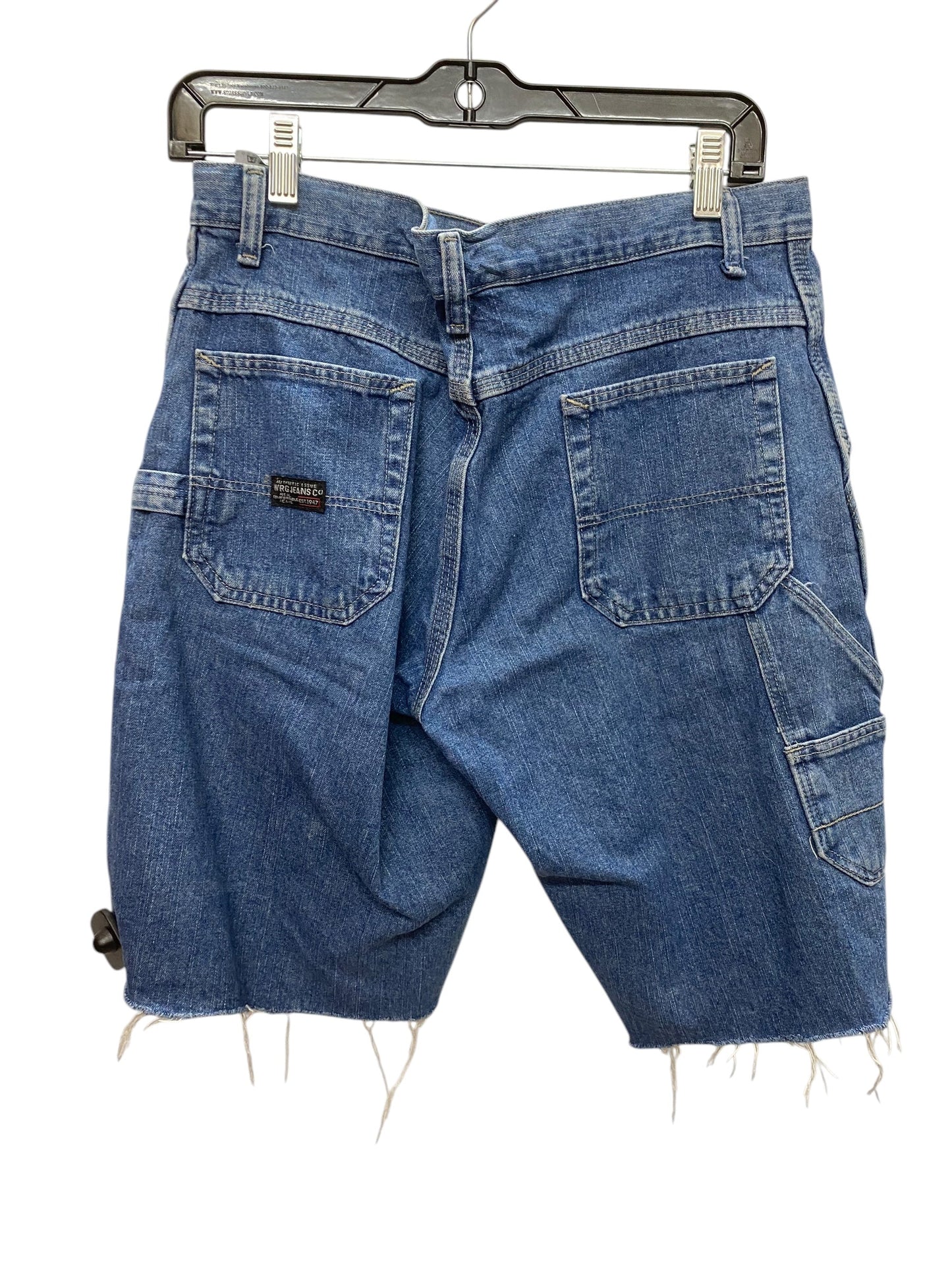 Shorts By Clothes Mentor In Blue Denim, Size: 14