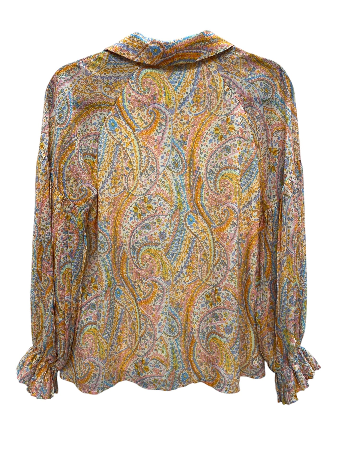 Top Long Sleeve By Jodifl In Multi-colored, Size: S