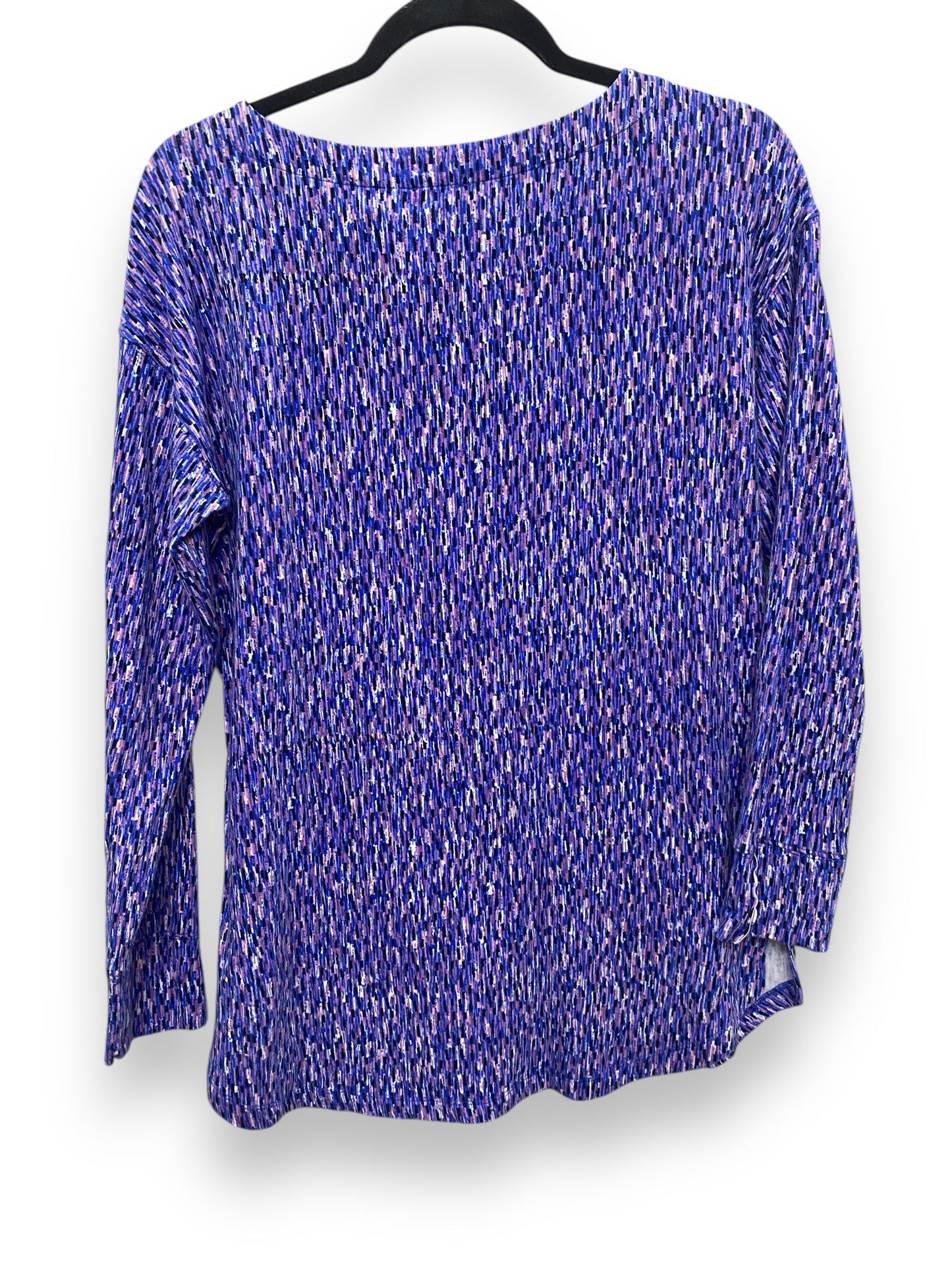 Top Long Sleeve By Talbots In Purple, Size: S