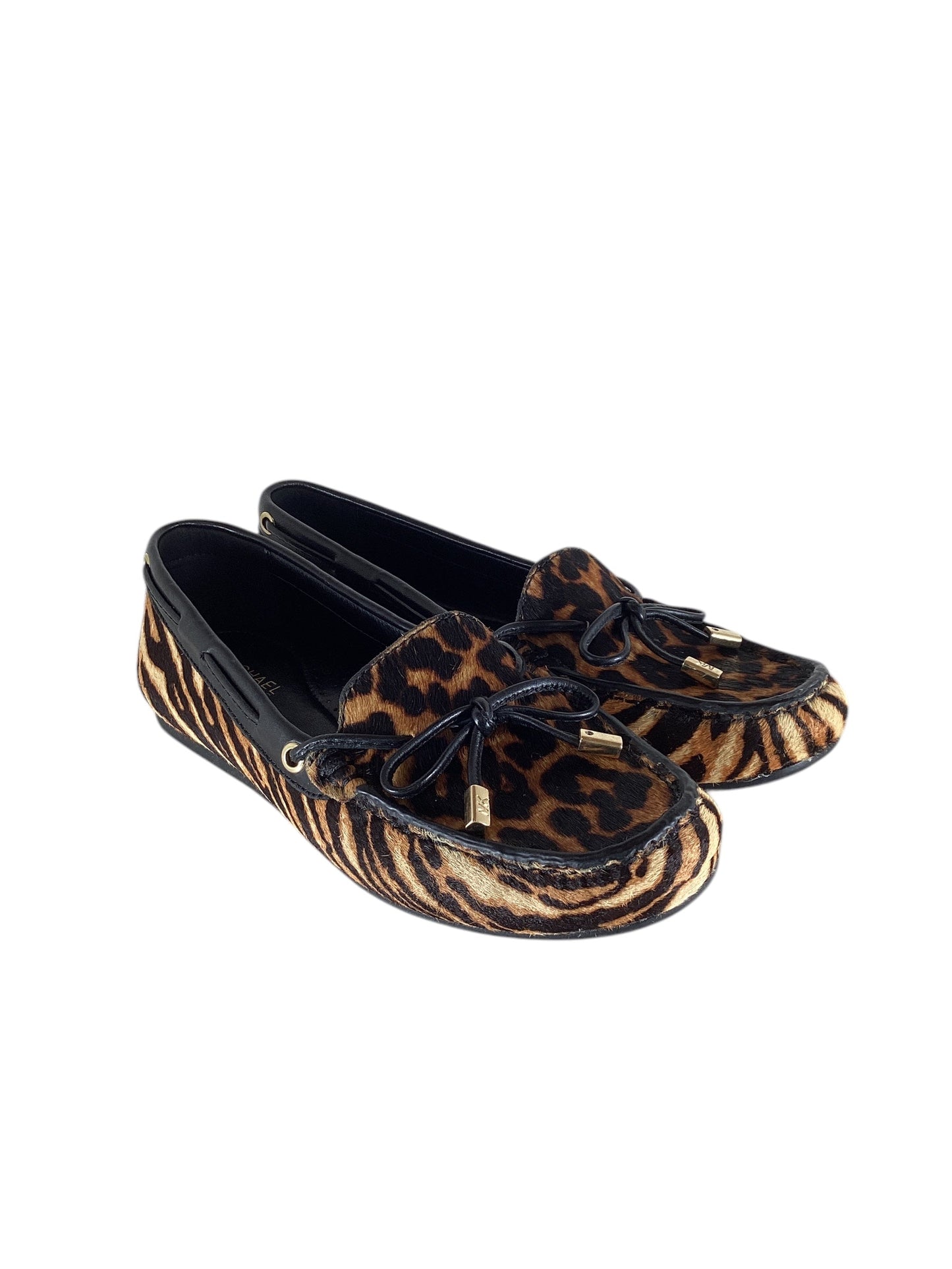 Shoes Flats By Michael By Michael Kors In Animal Print, Size: 6