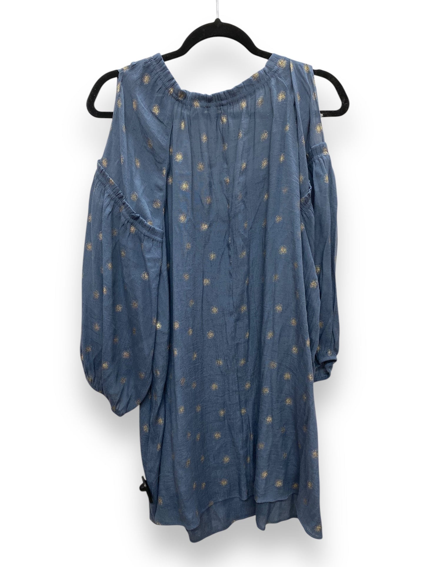 Top Long Sleeve By Cato In Blue, Size: 3x