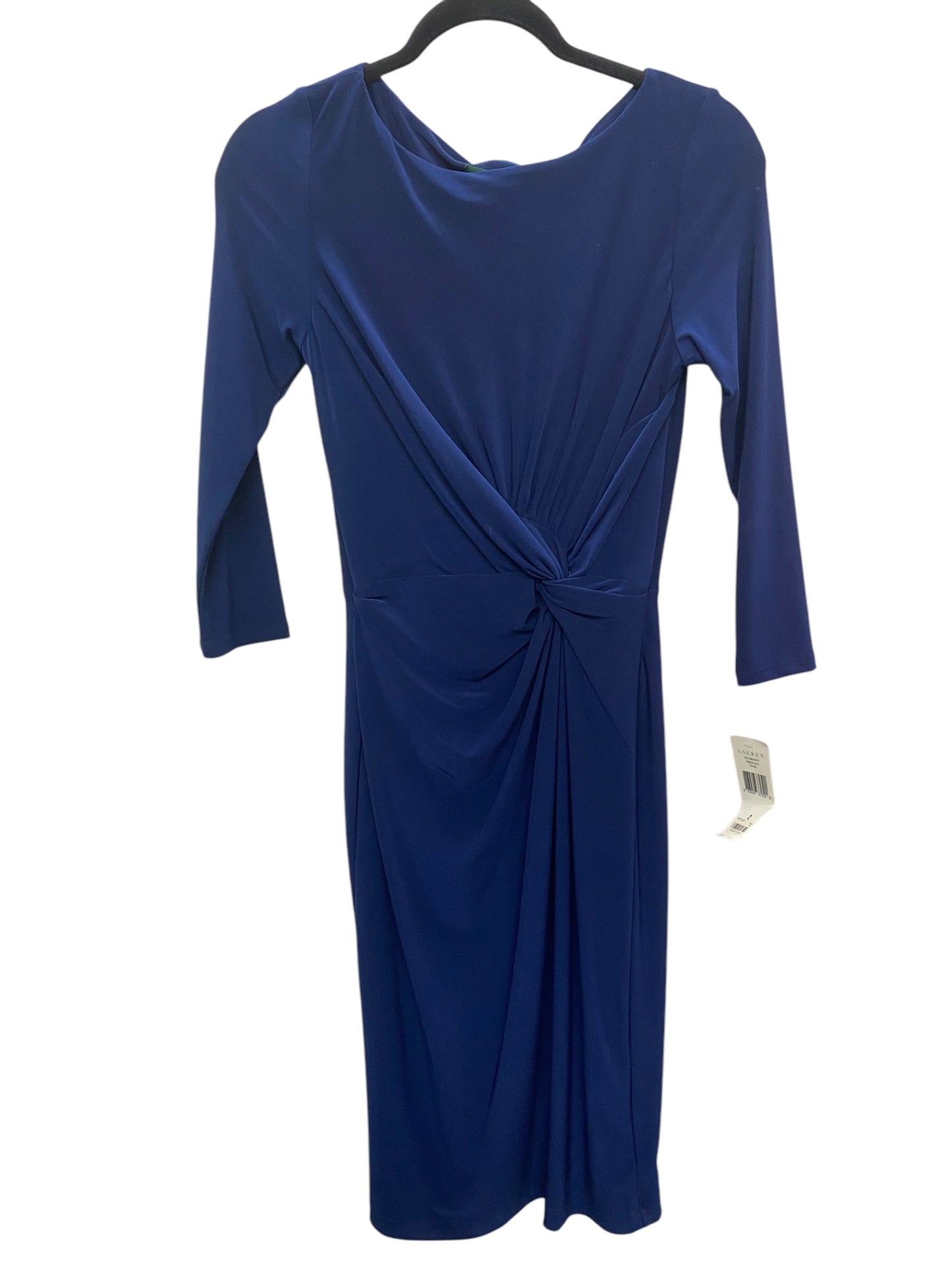 Dress Work By Lauren By Ralph Lauren In Blue, Size: Xs