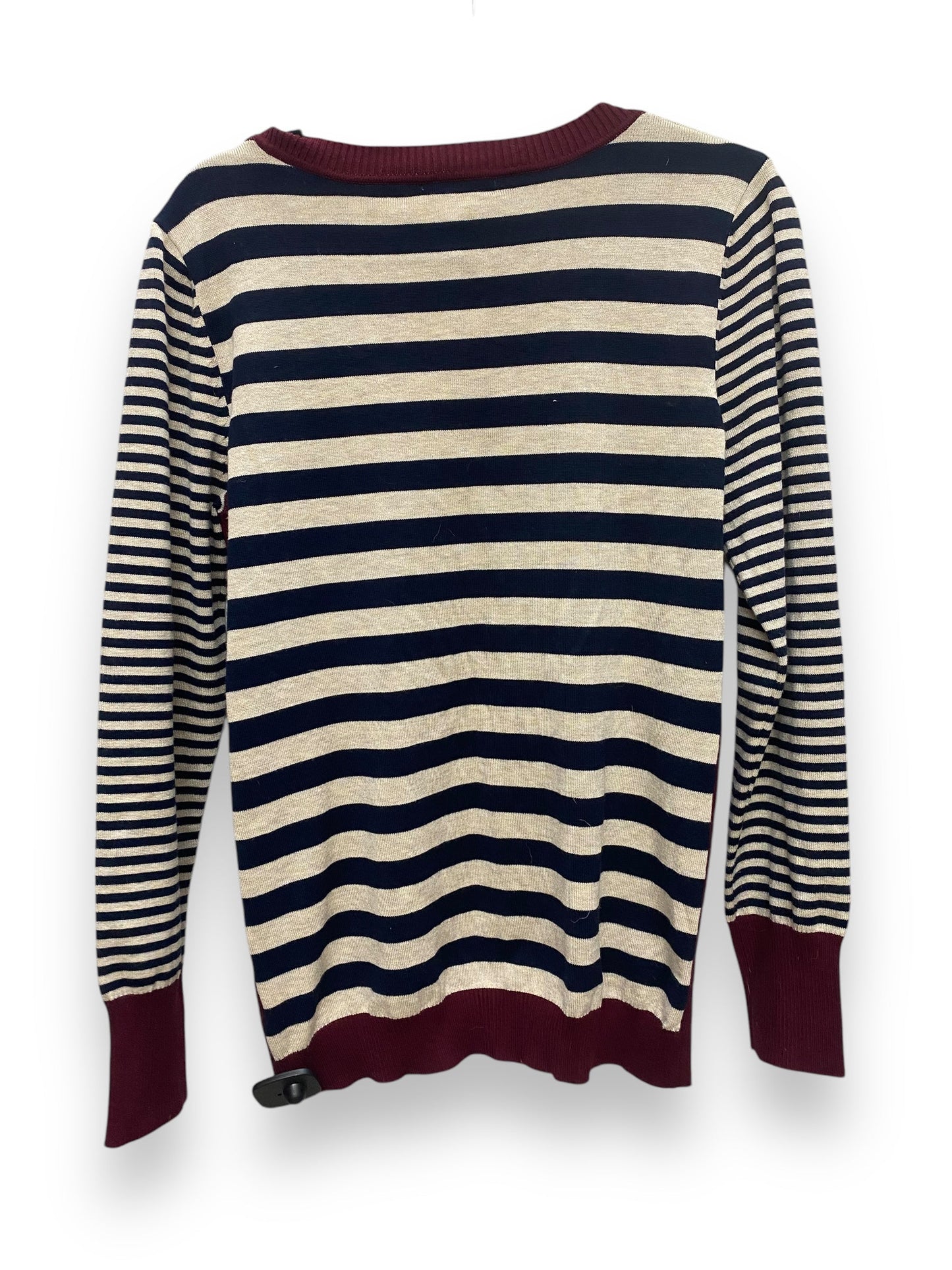 Top Long Sleeve By Olive And Oak In Striped Pattern, Size: Xl