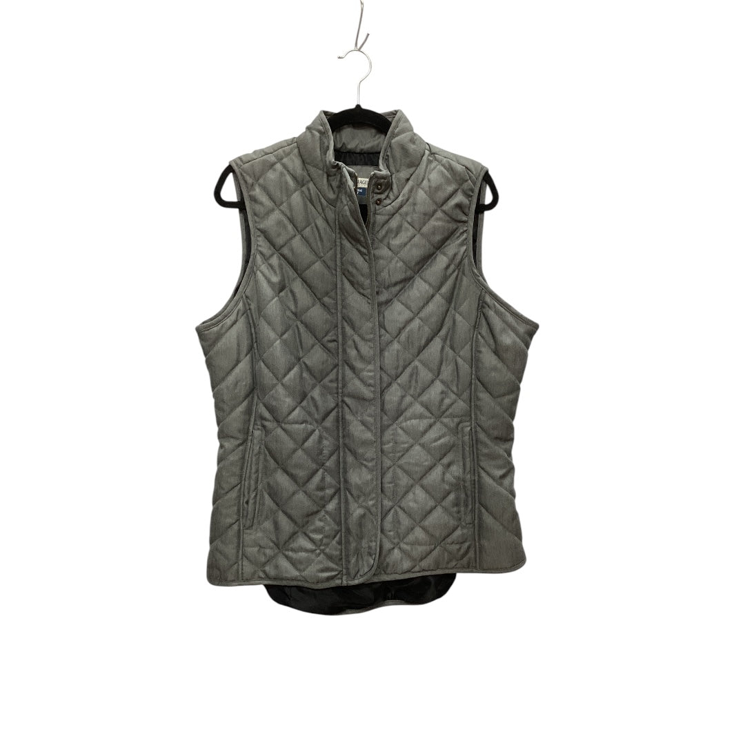 Vest Puffer & Quilted By Magellan In Grey, Size: Xxl