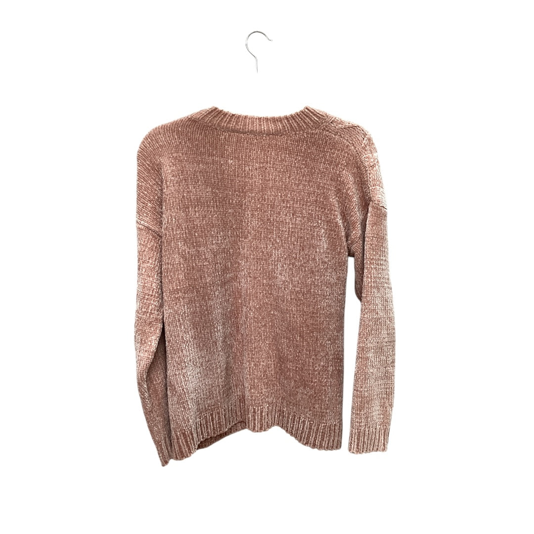 Sweater By Andree By Unit In Pink, Size: S