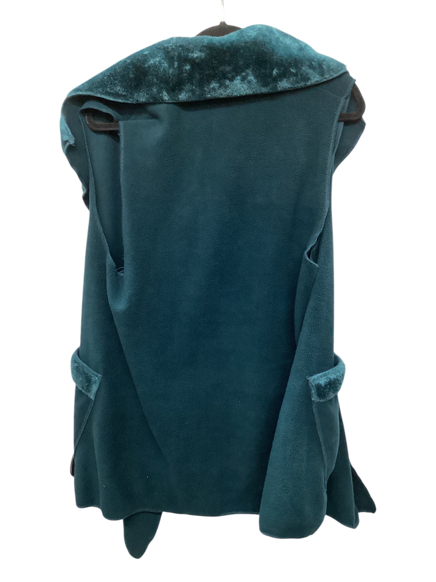 Vest Other By Clothes Mentor In Teal, Size: S