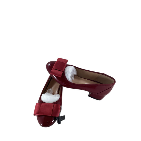 Shoes Heels Block By Cmc In Red, Size: 7