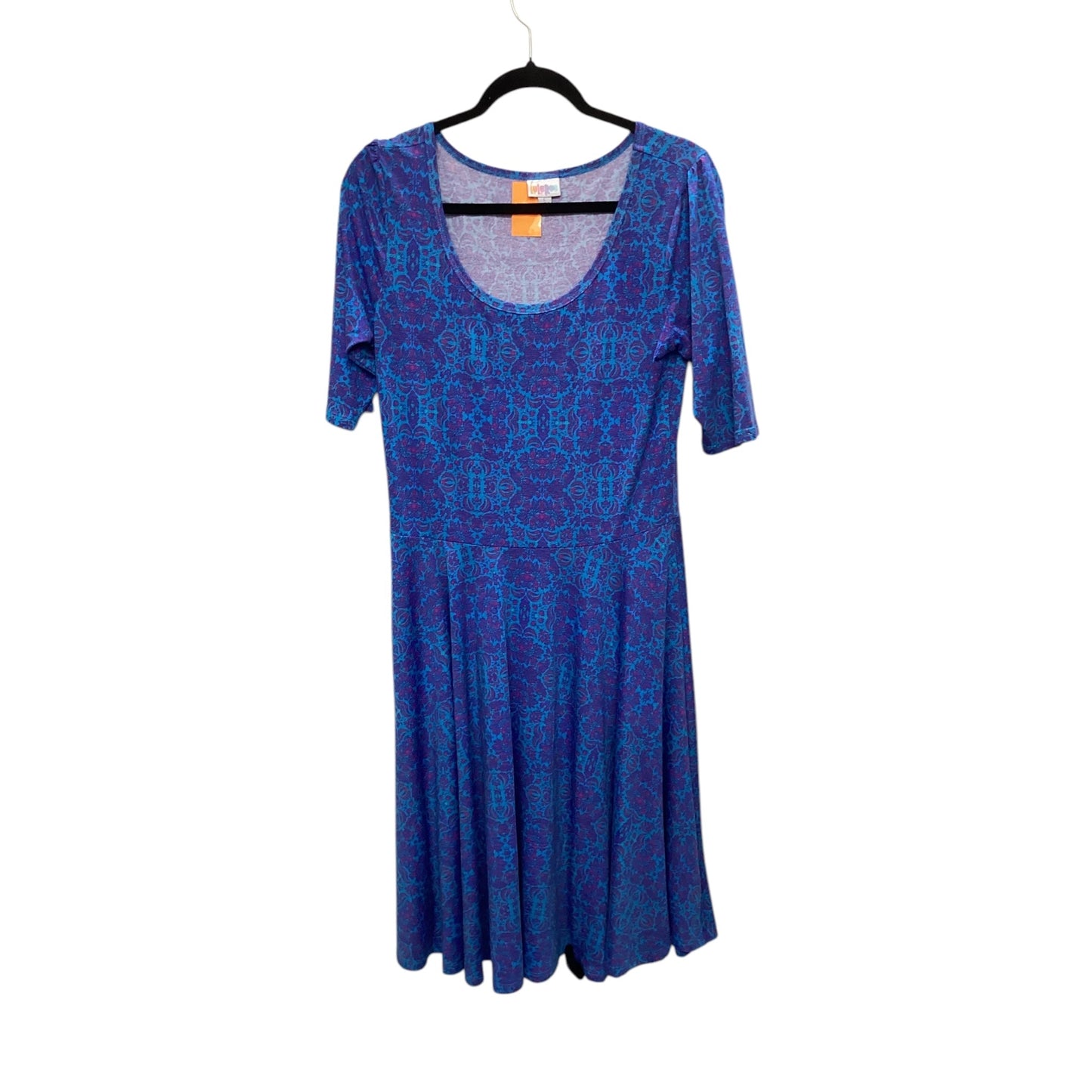 Dress Casual Maxi By Lularoe In Blue, Size: L