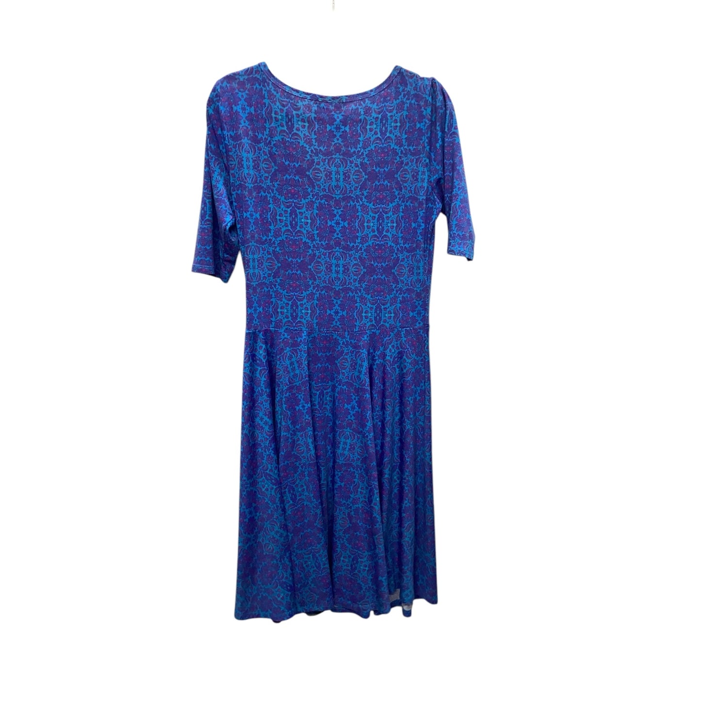 Dress Casual Maxi By Lularoe In Blue, Size: L