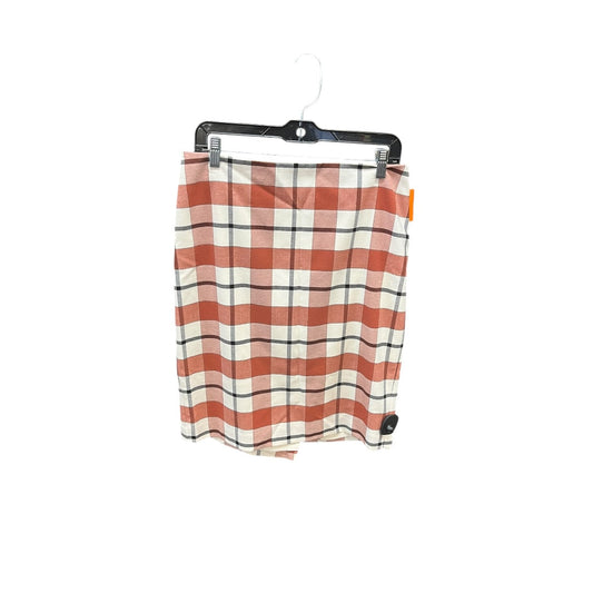 Skirt Mini & Short By Ann Taylor In Orange, Size: 10