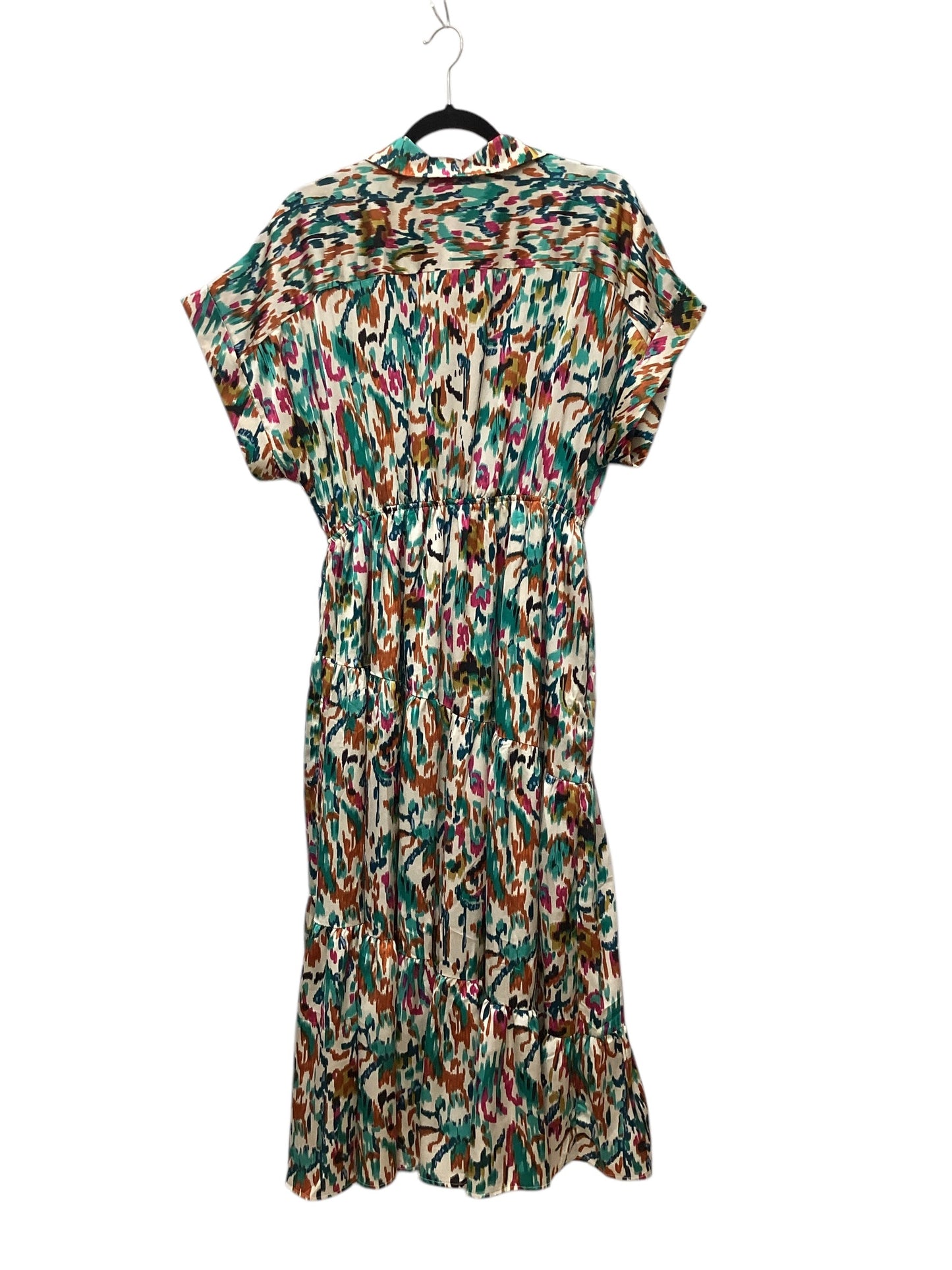 Dress Casual Maxi By Entro In Multi-colored, Size: L