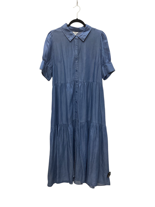 Dress Casual Maxi By Crown And Ivy In Blue Denim, Size: Xl