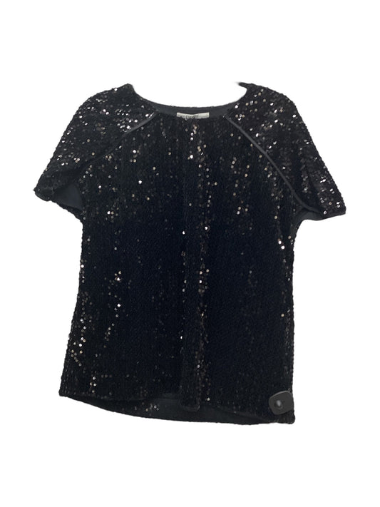 Top Short Sleeve By Crosby In Black, Size: M