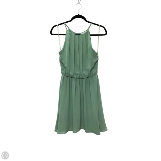 Dress Casual Short By Lush In Green, Size: M