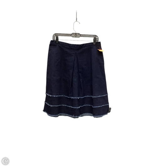 Skirt Mini & Short By Draper James In Blue Denim, Size: 12