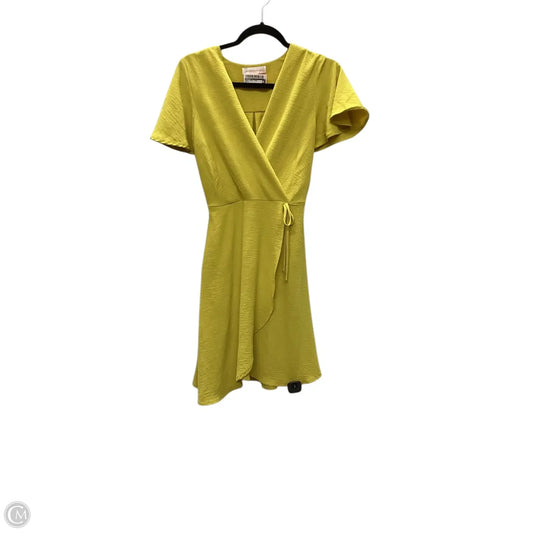 Dress Casual Short By Monteau In Yellow, Size: S