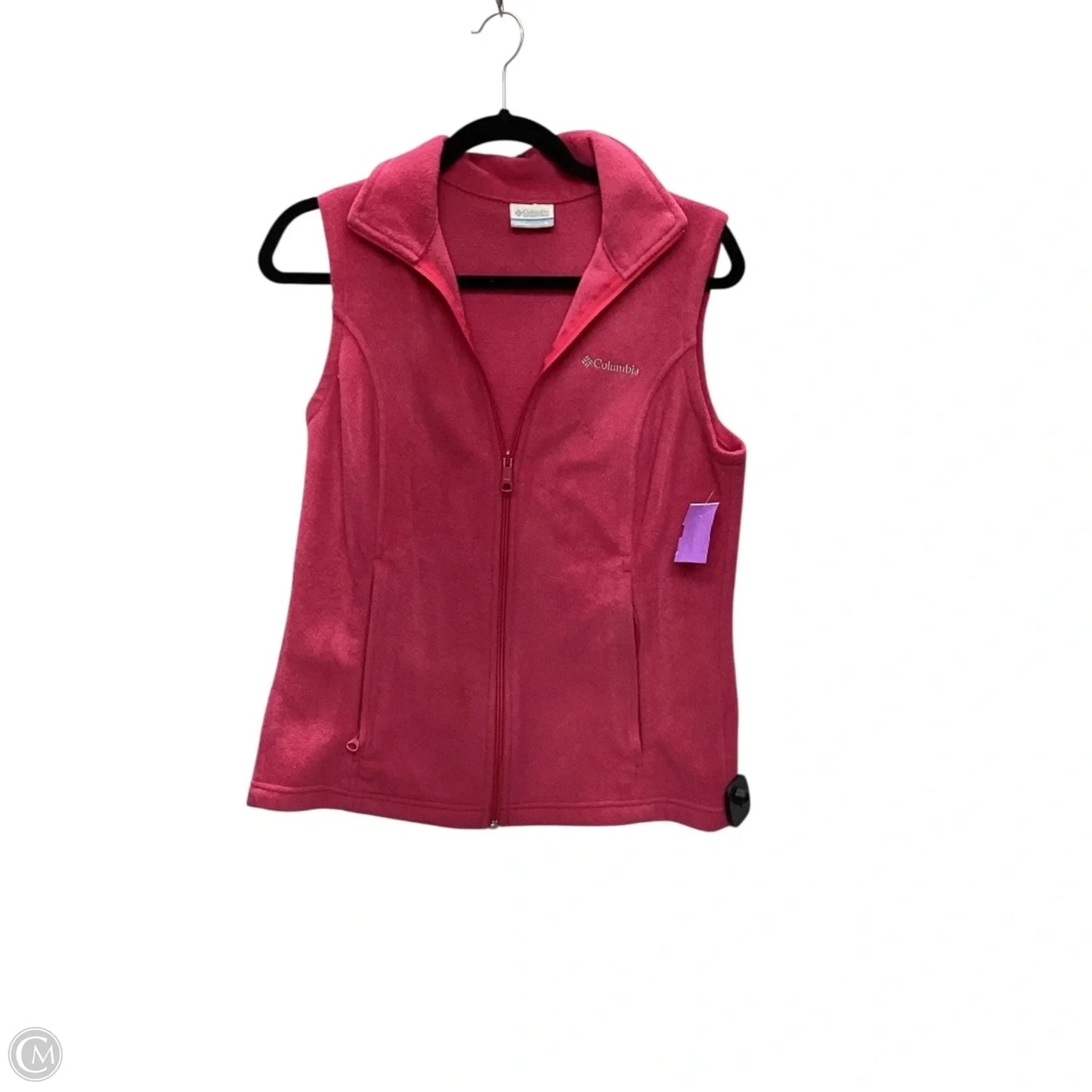 Vest Fleece By Columbia In Pink, Size: S