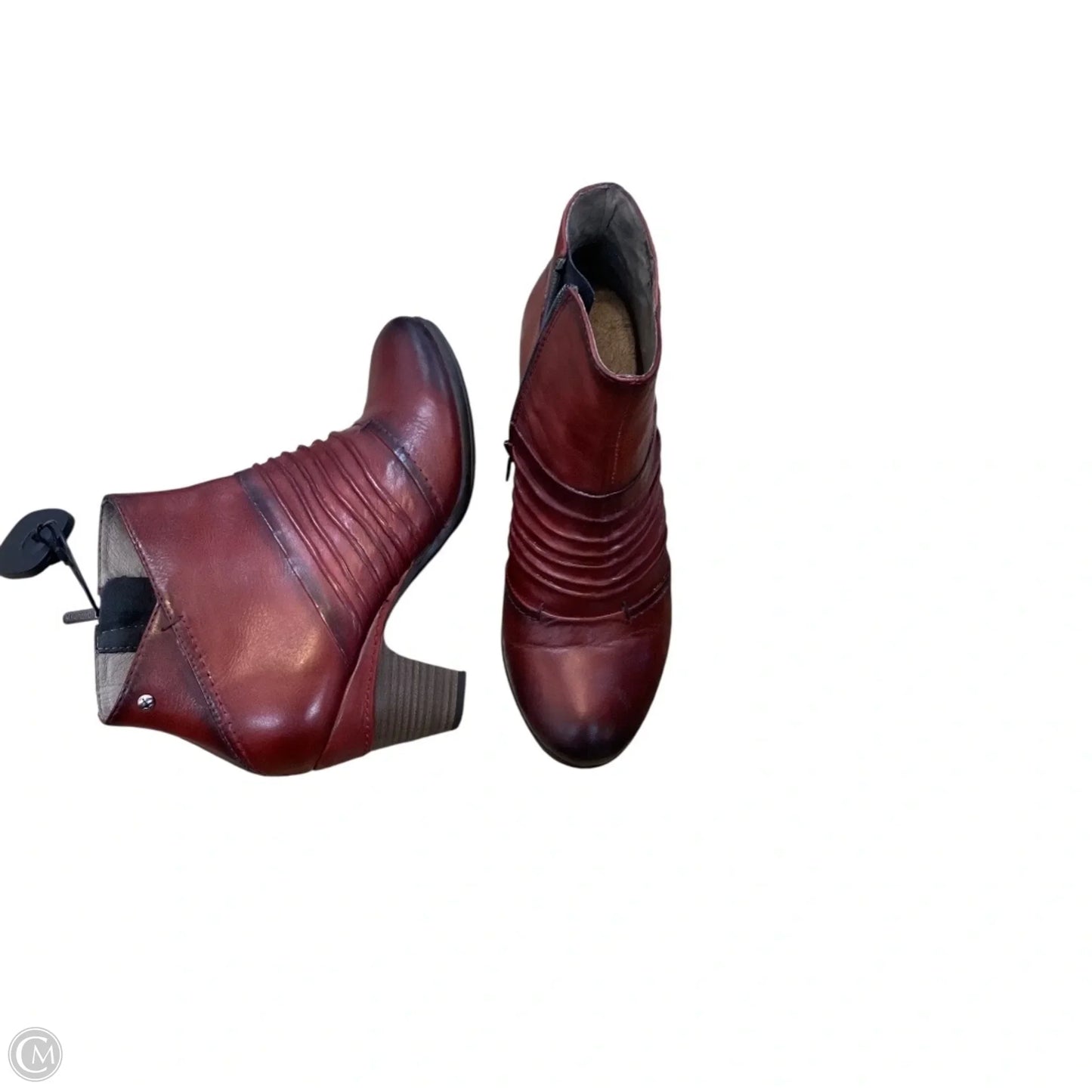 Boots Leather By Pikolinos In Red, Size: 6.5