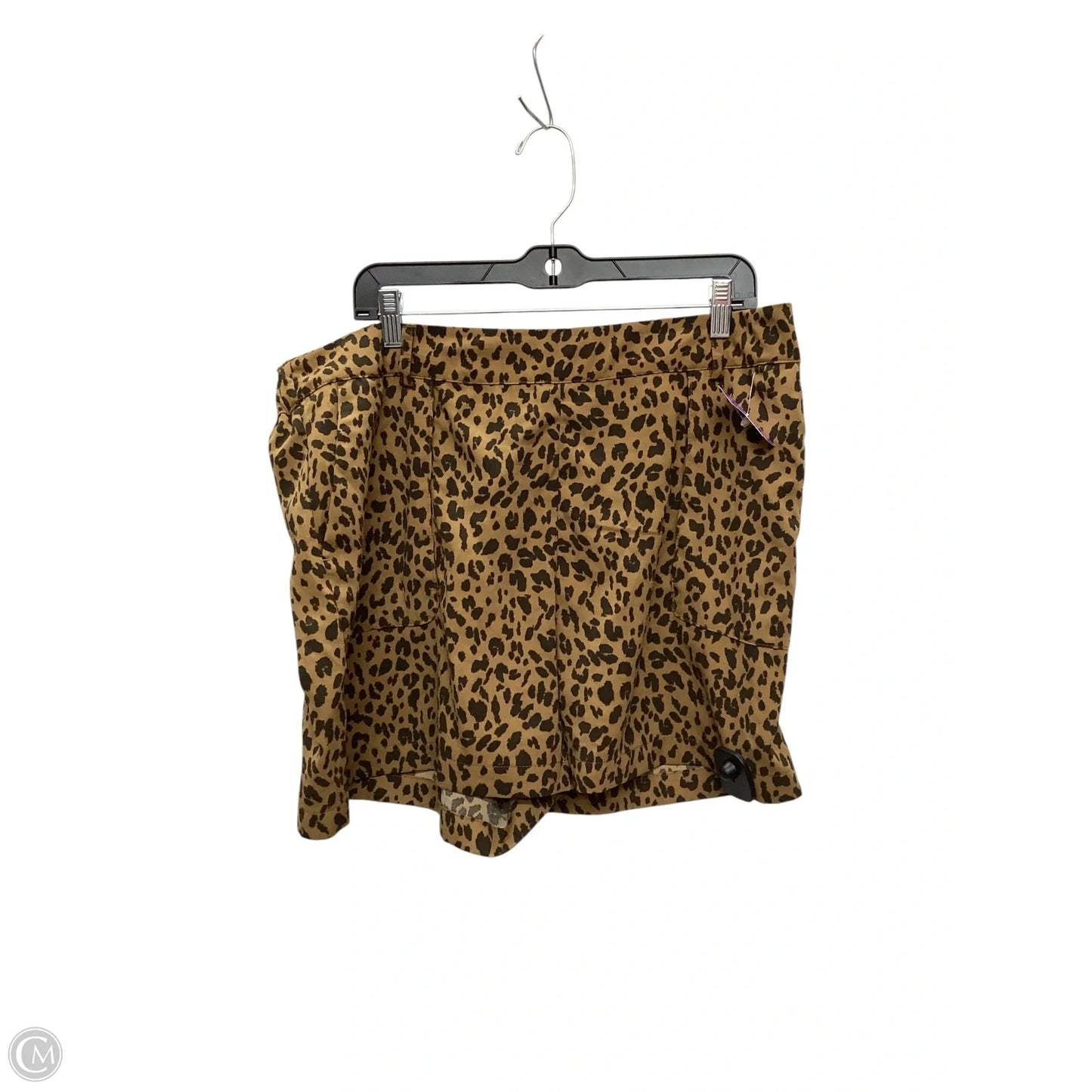 Shorts By A New Day In Animal Print, Size: Xxl