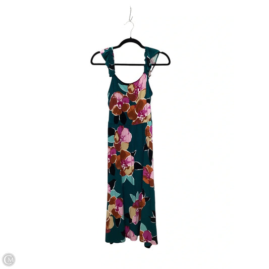 Dress Casual Maxi By Maurices In Green, Size: M