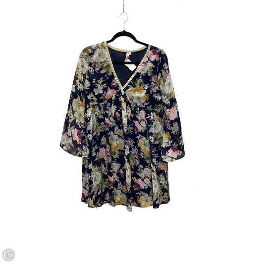 Dress Casual Short By Andree By Unit In Blue, Size: M