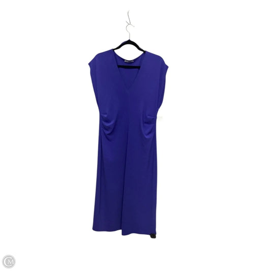 Dress Casual Maxi By Zara In Blue, Size: M
