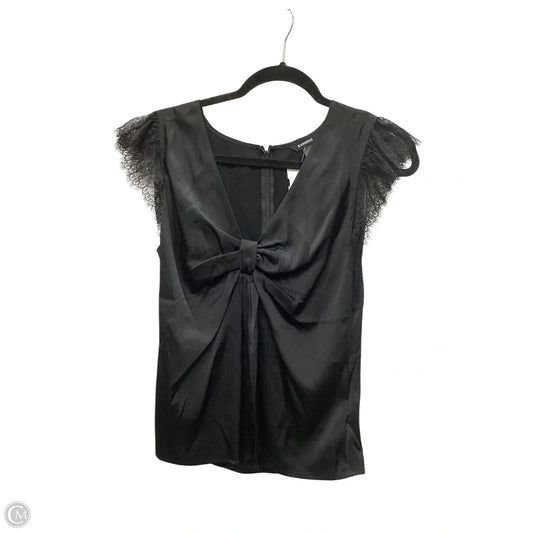 Top Sleeveless By Express In Black, Size: M