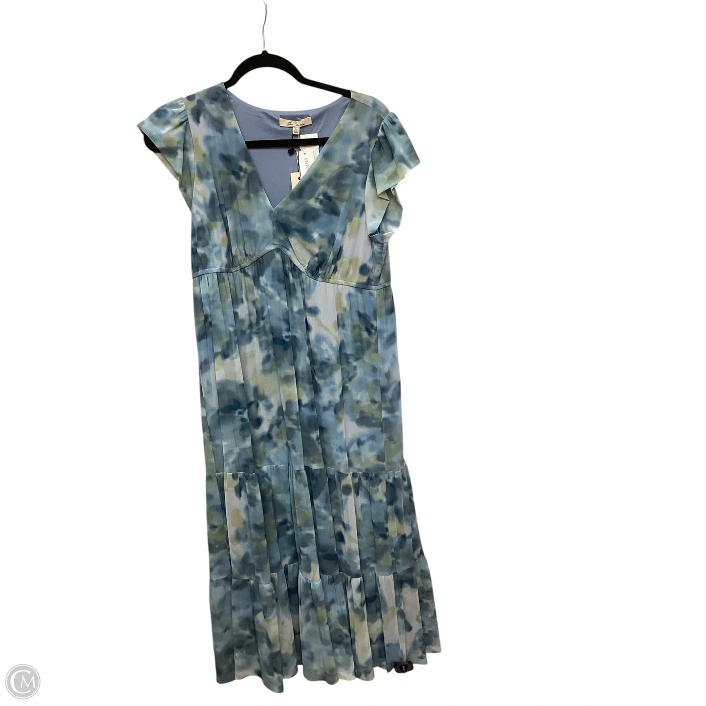 Dress Casual Maxi By Clothes Mentor In Blue, Size: L