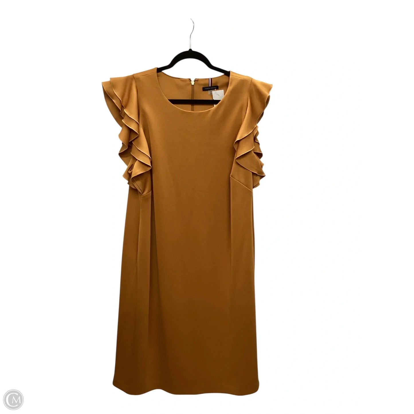 Dress Work By Tommy Hilfiger In Yellow, Size: 18