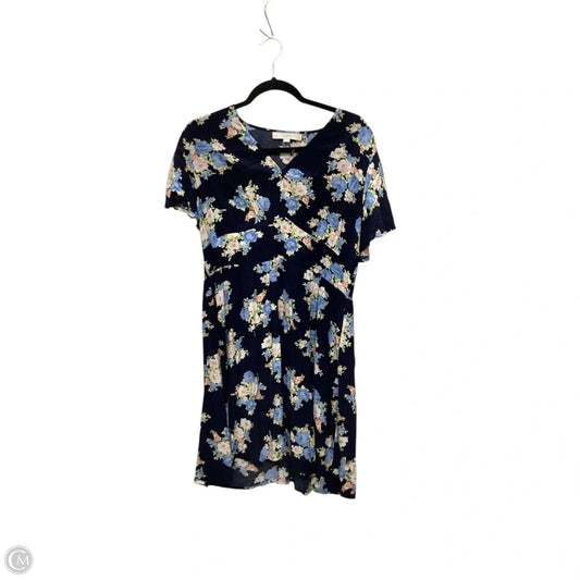 Dress Casual Short By Loft In Blue, Size: Lp