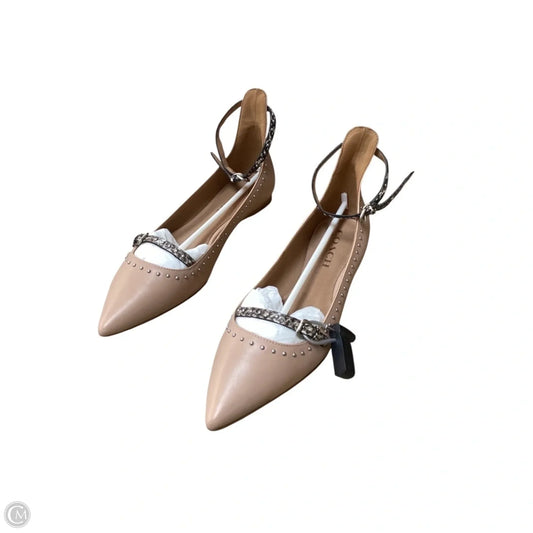 Shoes Designer By Coach In Tan, Size: 7.5