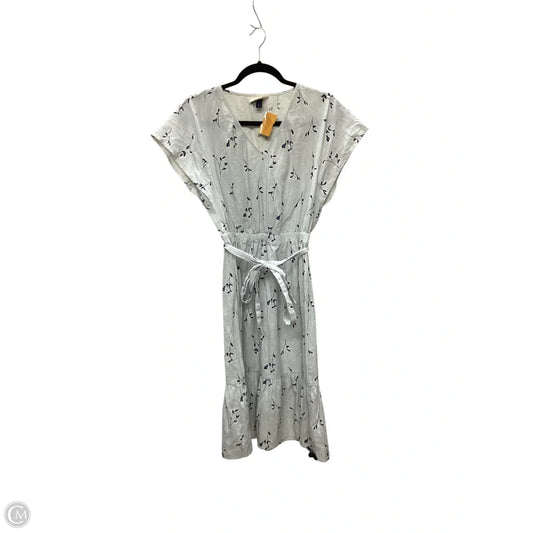 Dress Casual Midi By Universal Thread In Blue, Size: S