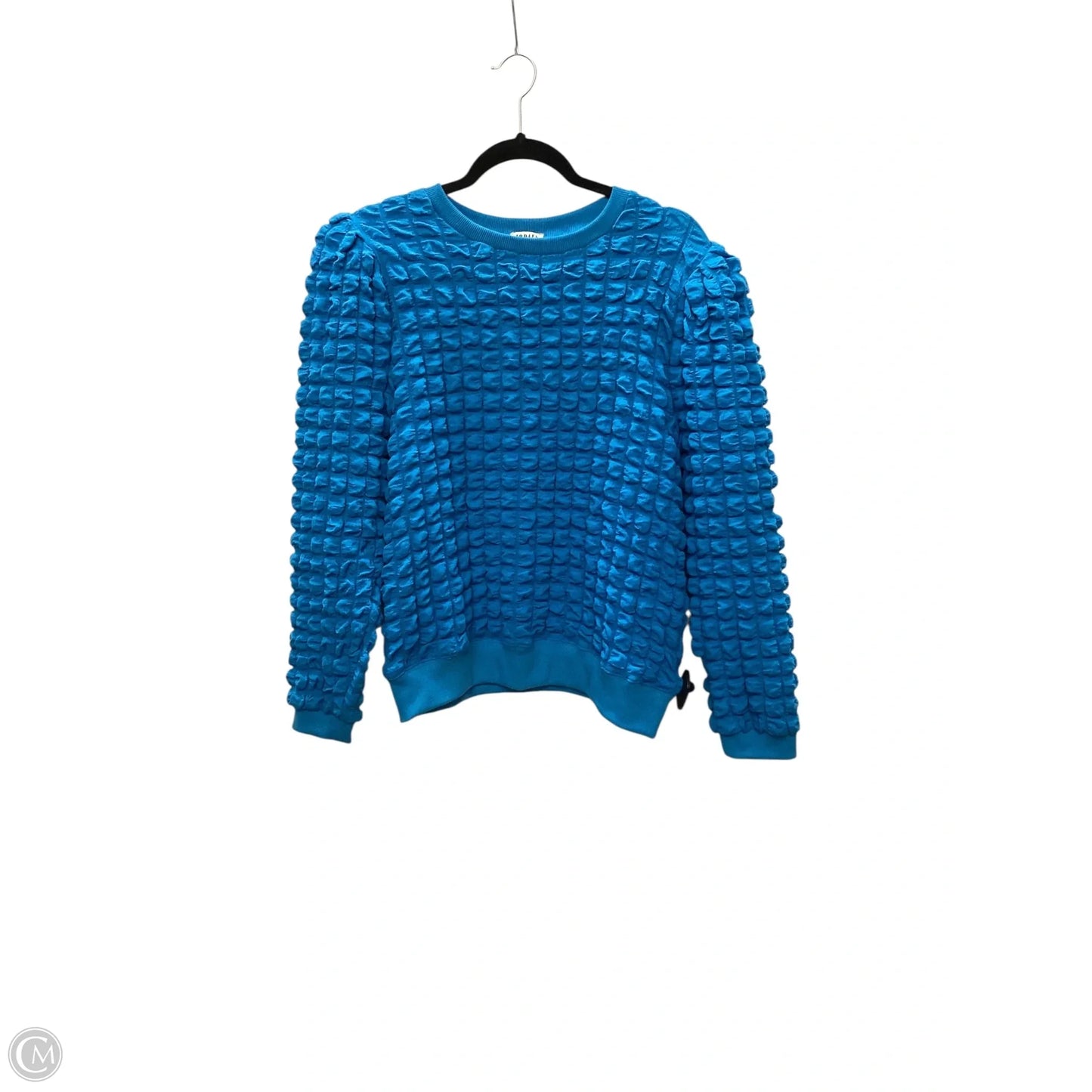 Top Long Sleeve By Jodifl In Blue, Size: S