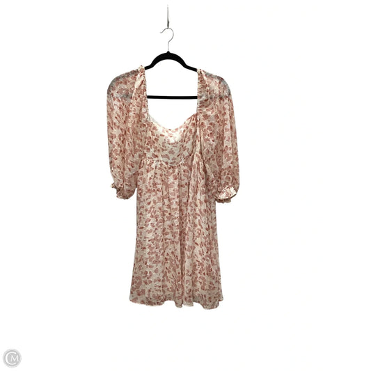 Dress Casual Short By Storia In Pink, Size: M