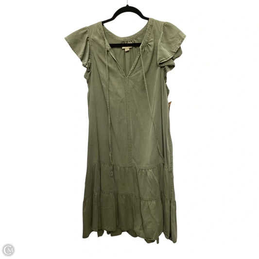 Dress Casual Short By Knox Rose In Green, Size: Xxl