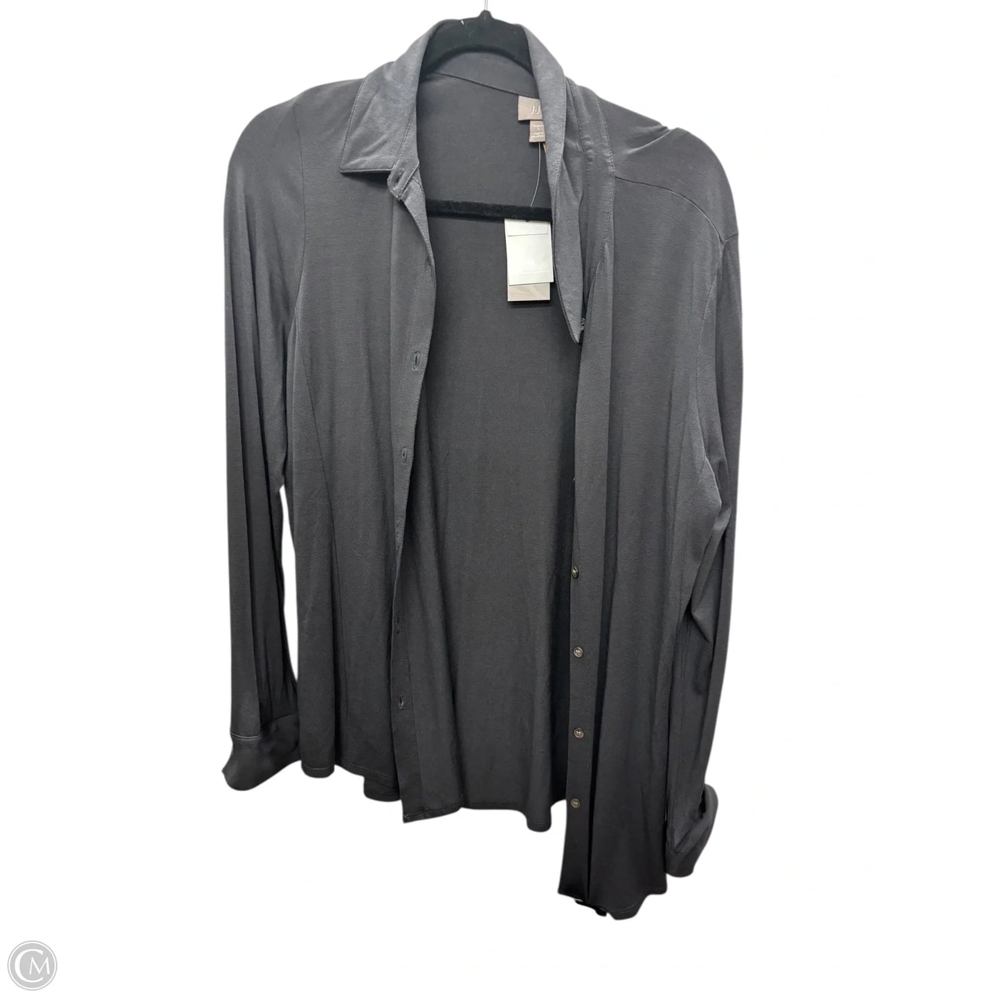 Top Long Sleeve By J. Jill In Grey, Size: L