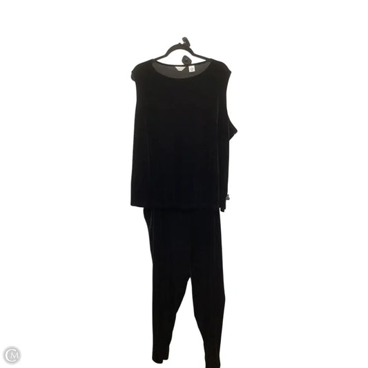 Pants Other By Clothes Mentor In Black, Size: 3x