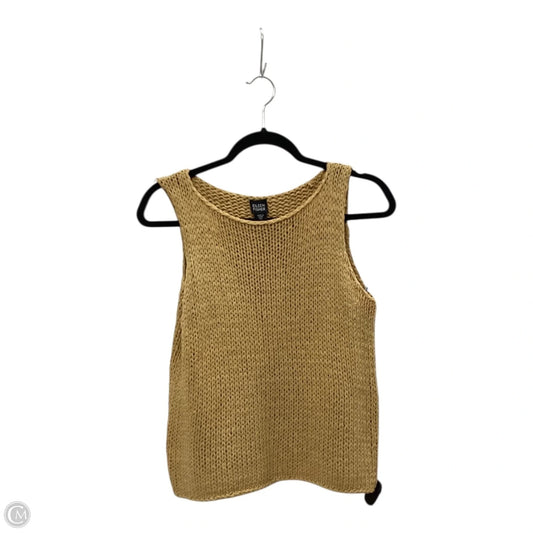 Top Sleeveless By Eileen Fisher In Yellow, Size: Xs