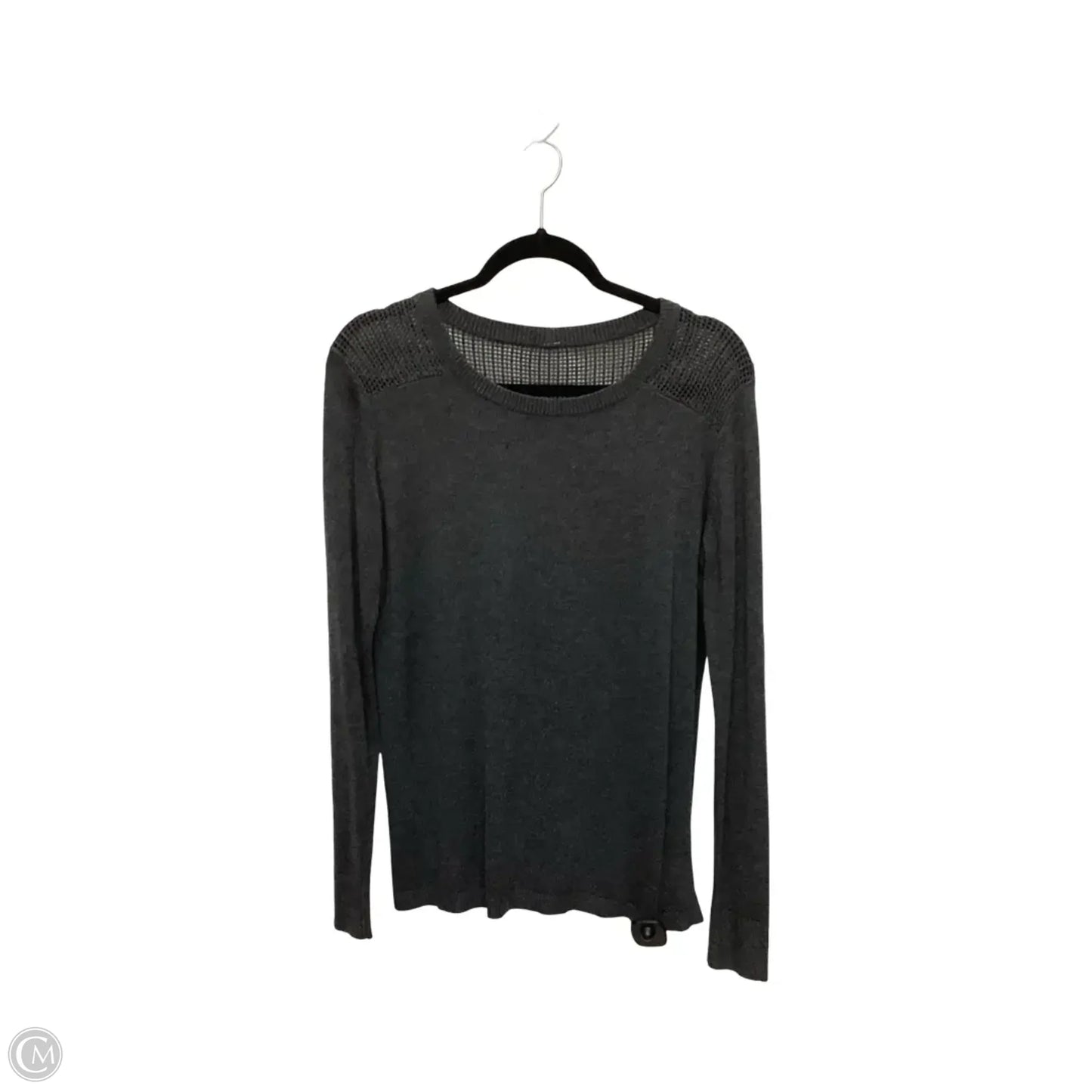Top Long Sleeve By Lululemon In Grey, Size: S