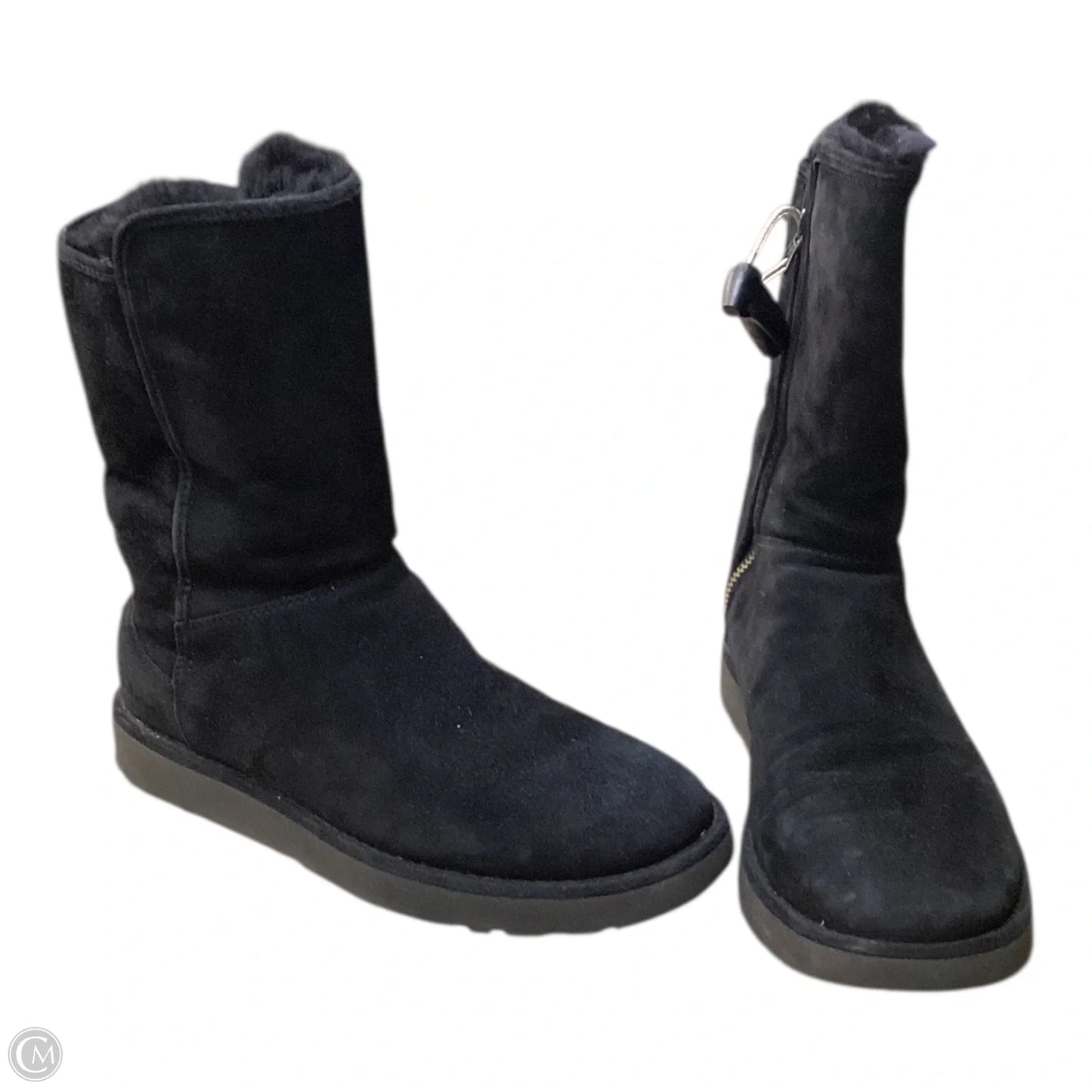 Boots Designer By Ugg In Black, Size: 8
